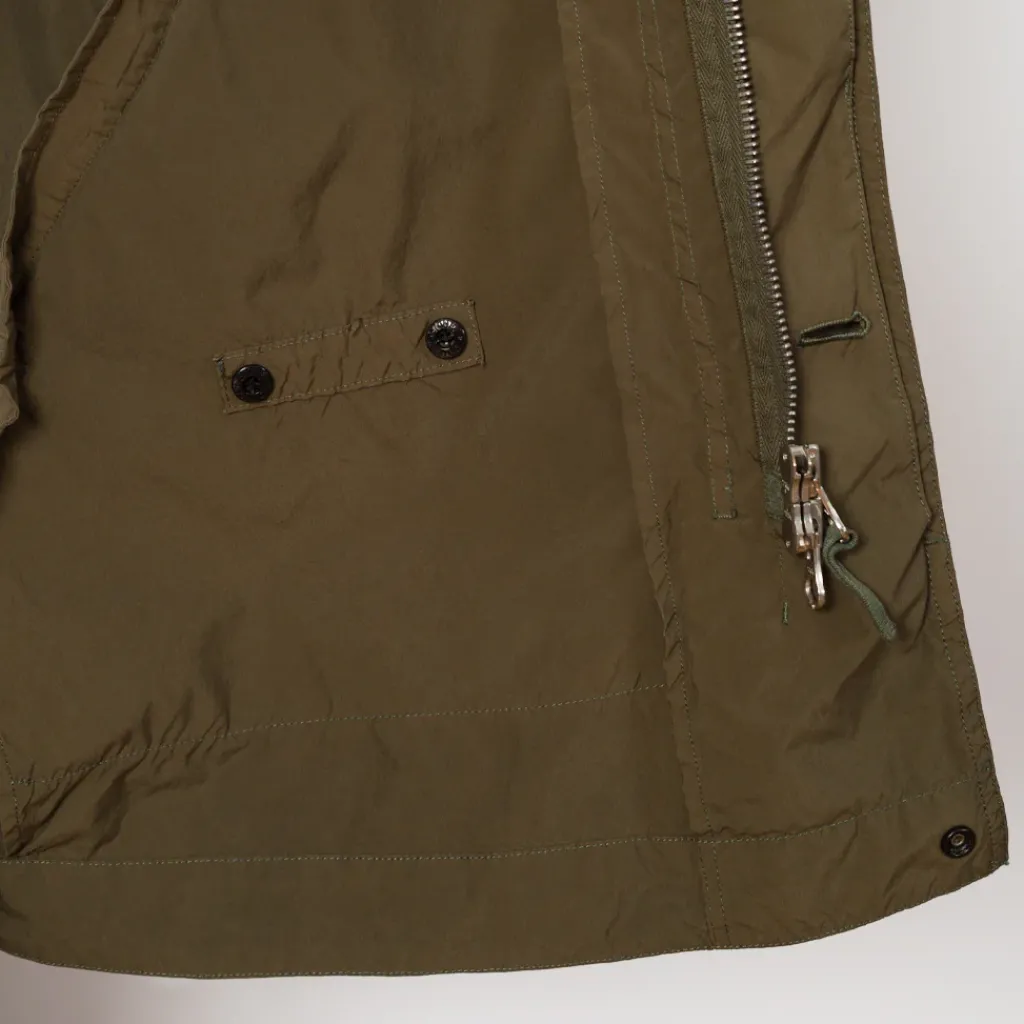 Jackets|Stone Island Short Parka - Military Green (V0054)