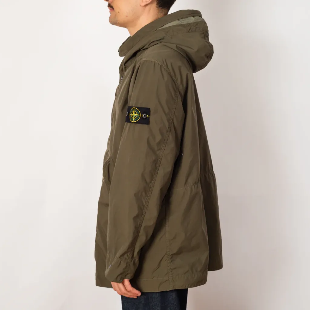 Jackets|Stone Island Short Parka - Military Green (V0054)