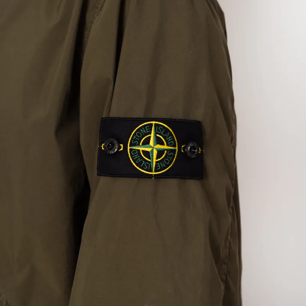Jackets|Stone Island Short Parka - Military Green (V0054)