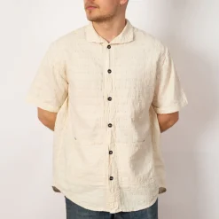 Shirts|Tender Co. Short Sleeve Flipped Collar Shirt - Rinsed