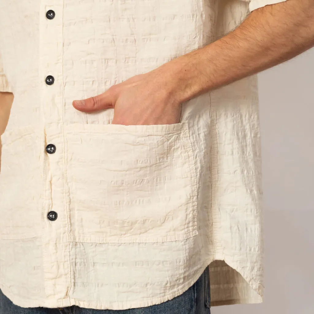 Shirts|Tender Co. Short Sleeve Flipped Collar Shirt - Rinsed