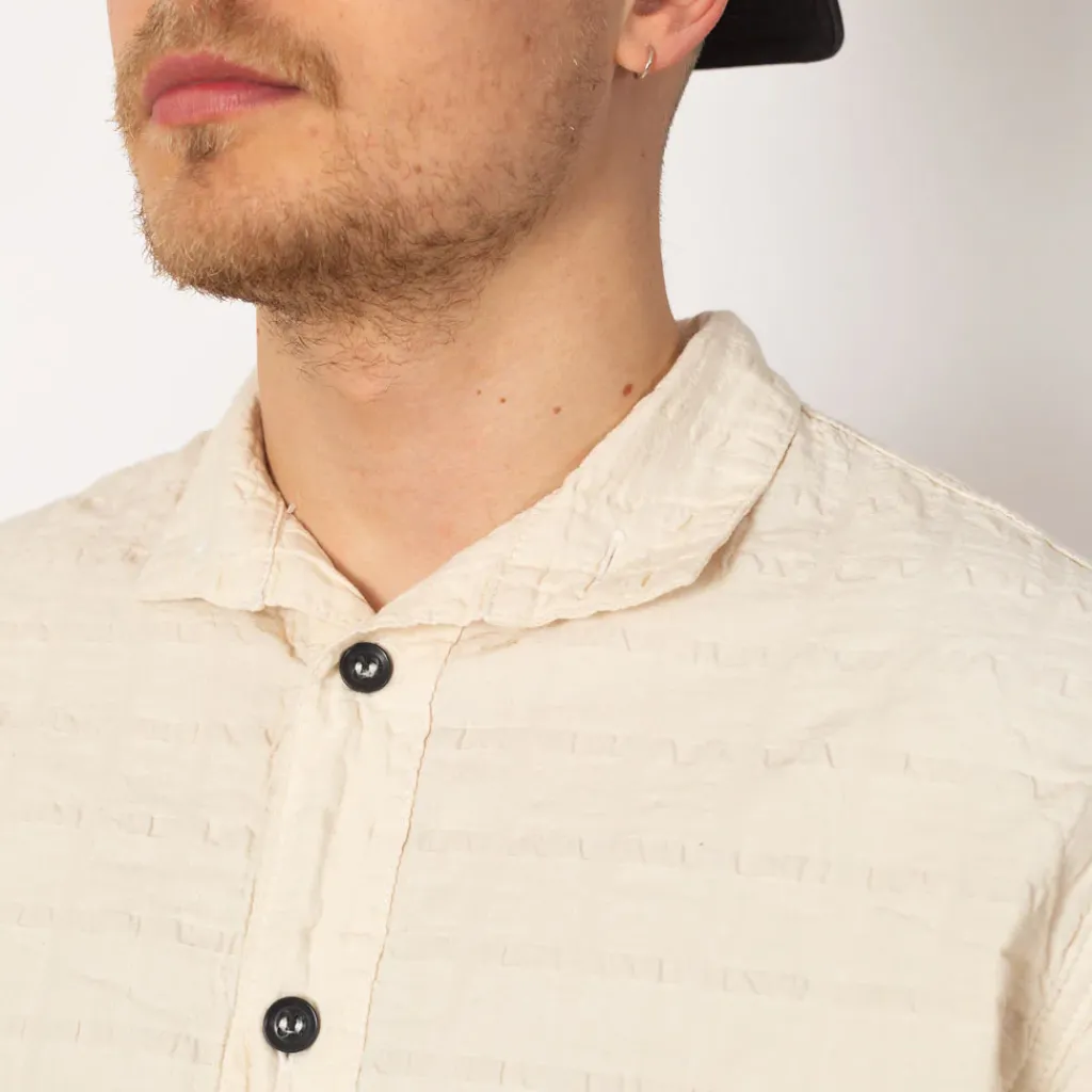 Shirts|Tender Co. Short Sleeve Flipped Collar Shirt - Rinsed