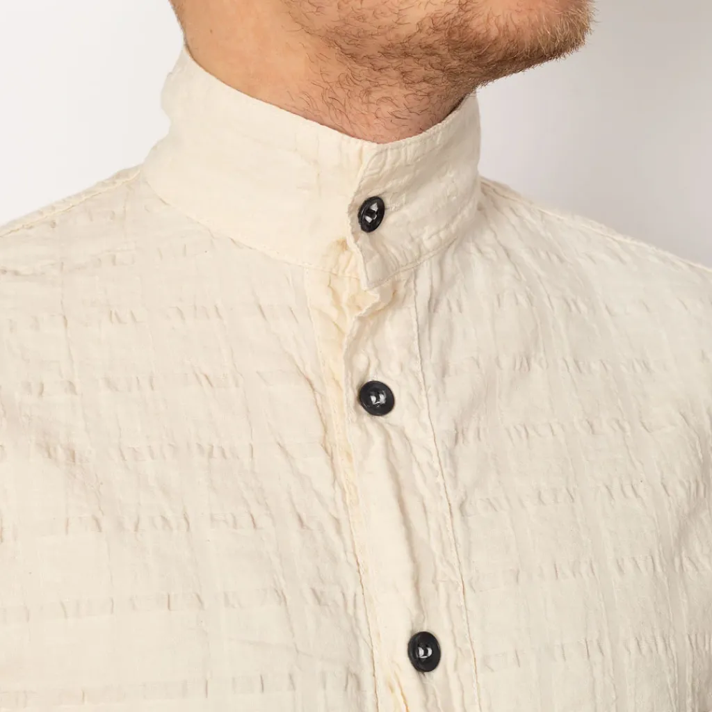 Shirts|Tender Co. Short Sleeve Flipped Collar Shirt - Rinsed