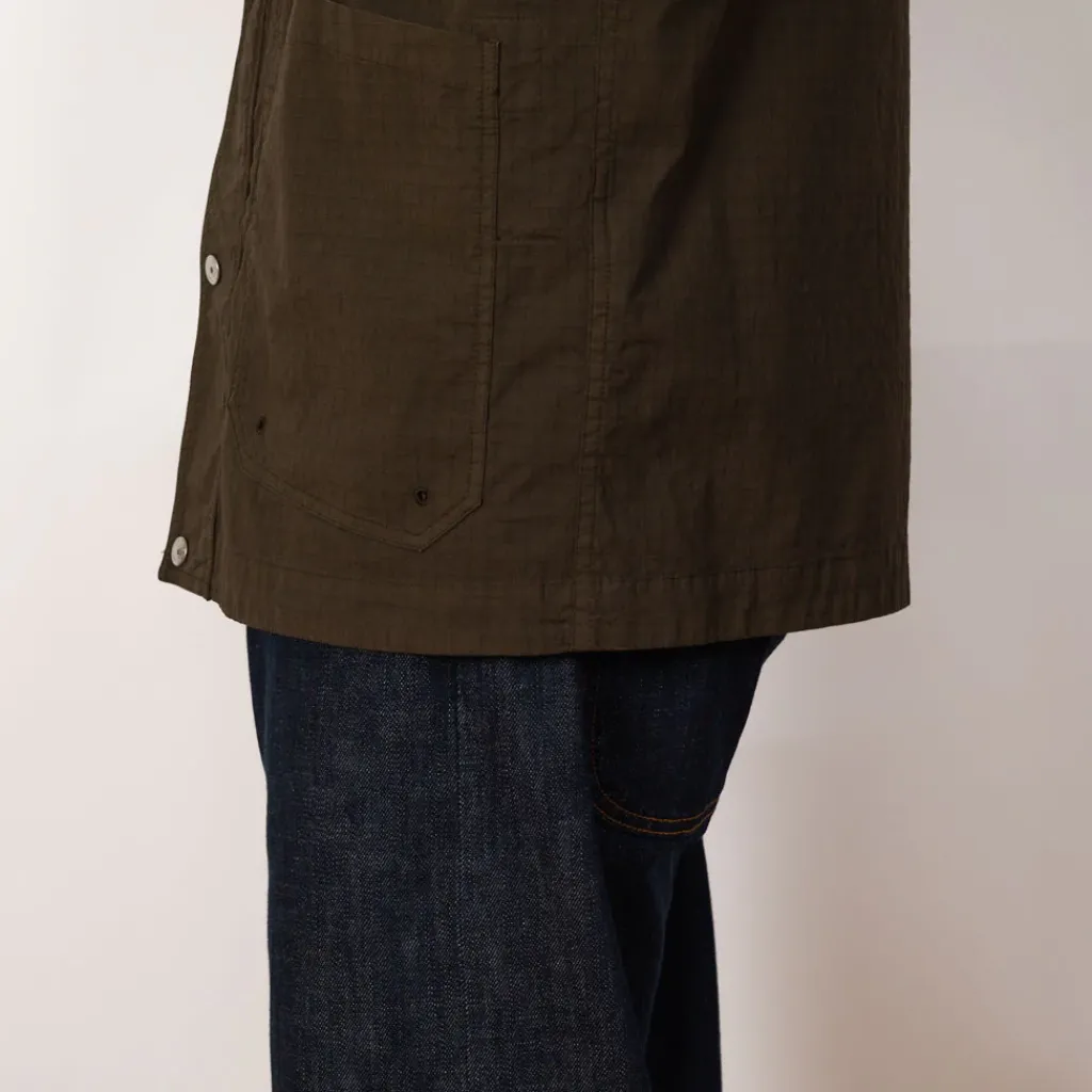 Jackets|Stone Island Short Stand Collar Jacket - Military Green
