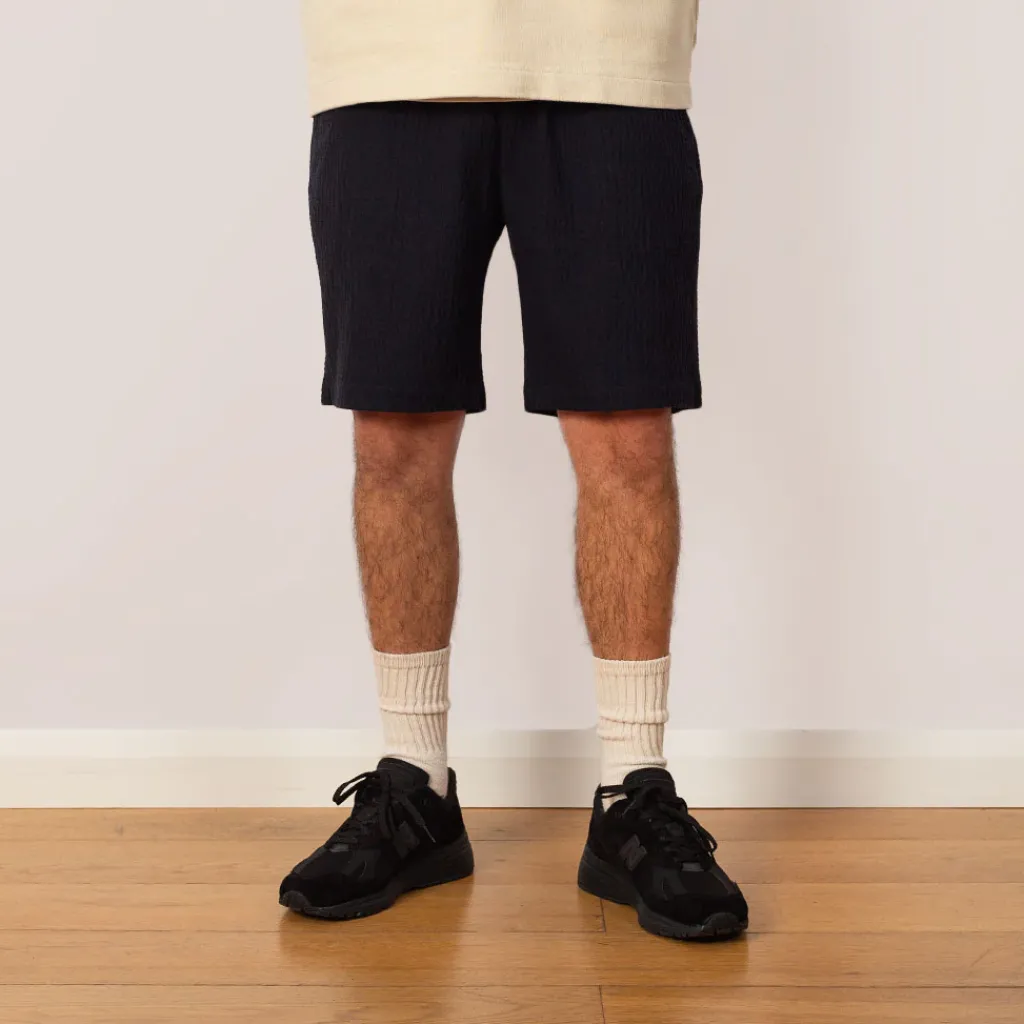 Shorts|Universal Works Simple Short - Dark Navy