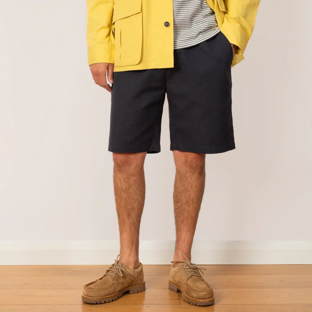 Shorts|Universal Works Simple Short - Navy