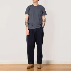 T-Shirts|Sunspel Single Jersey T-Shirt - Slate Blue