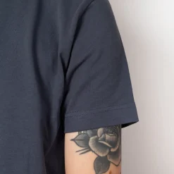 T-Shirts|Sunspel Single Jersey T-Shirt - Slate Blue