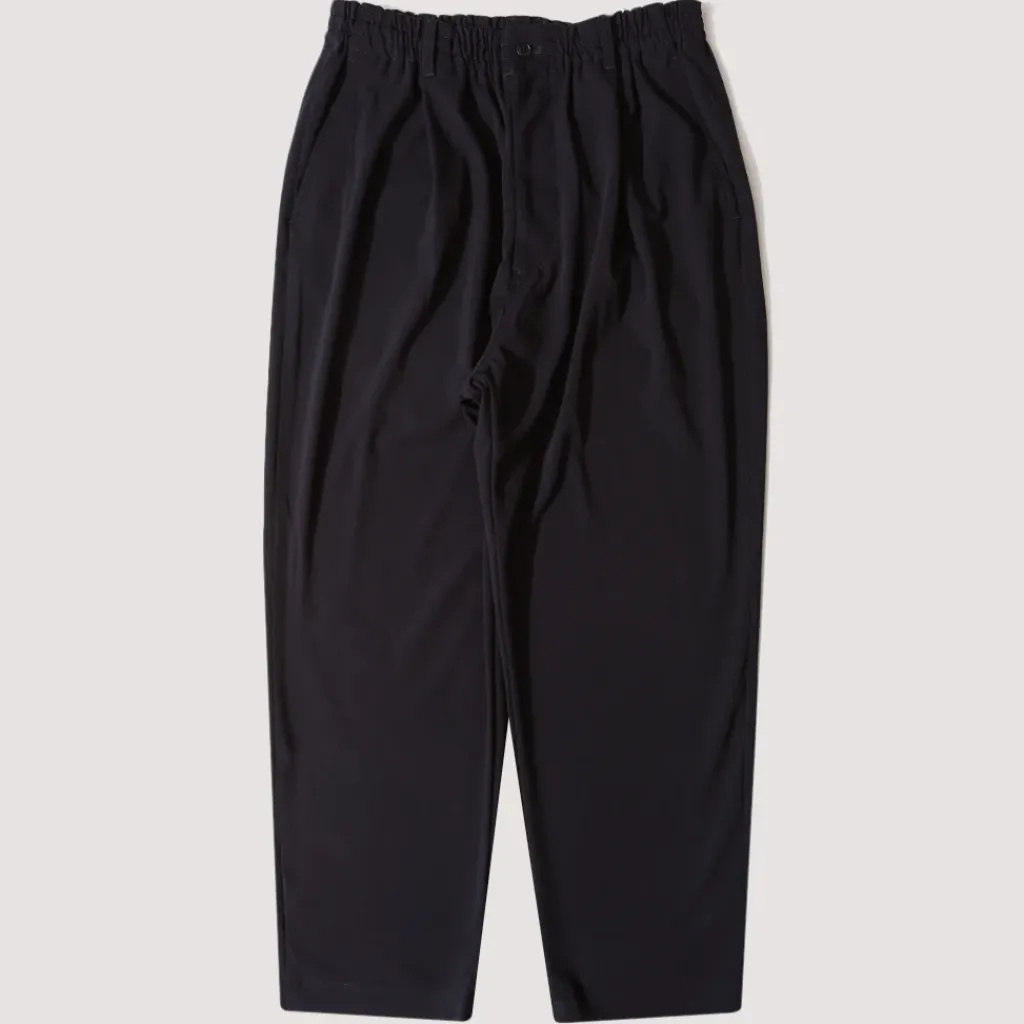 Trousers|Sage De Cret Single Pleated Wide Pants - Navy
