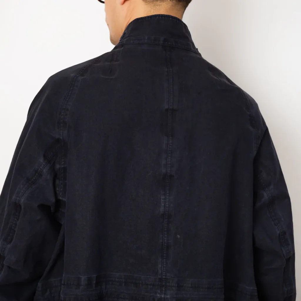 Jackets|Visvim Six-Five Fishtail Parka 3L Damaged - Navy