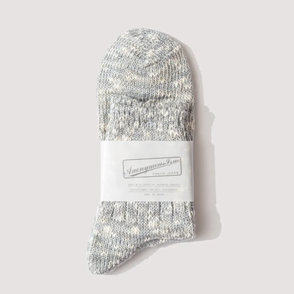 Socks|Anonymous Ism Slub Q - M. Grey