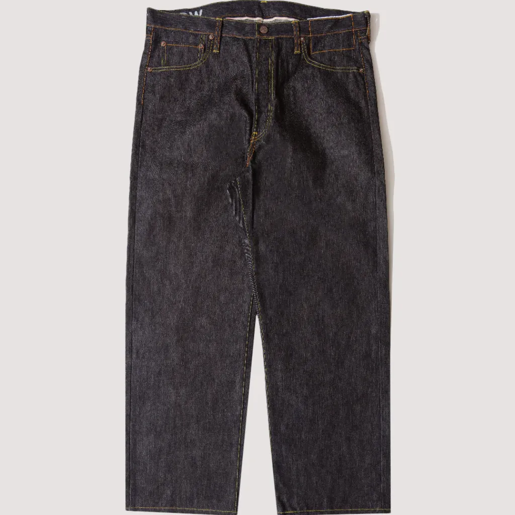 Jeans|Visvim Social Sculpture 01 Wide Raw Jean - Indigo