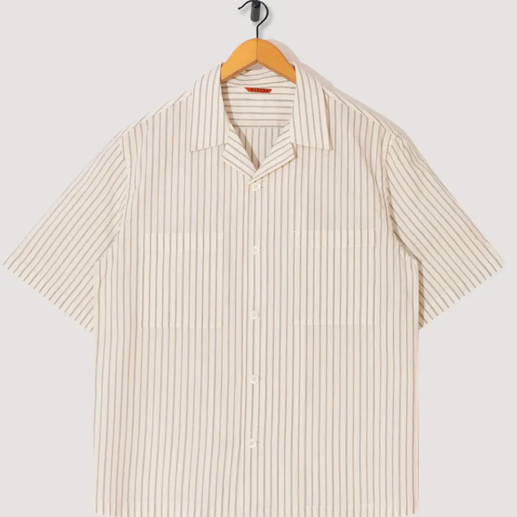 Shirts|Barena Solana Lenza Shirt - Avorio