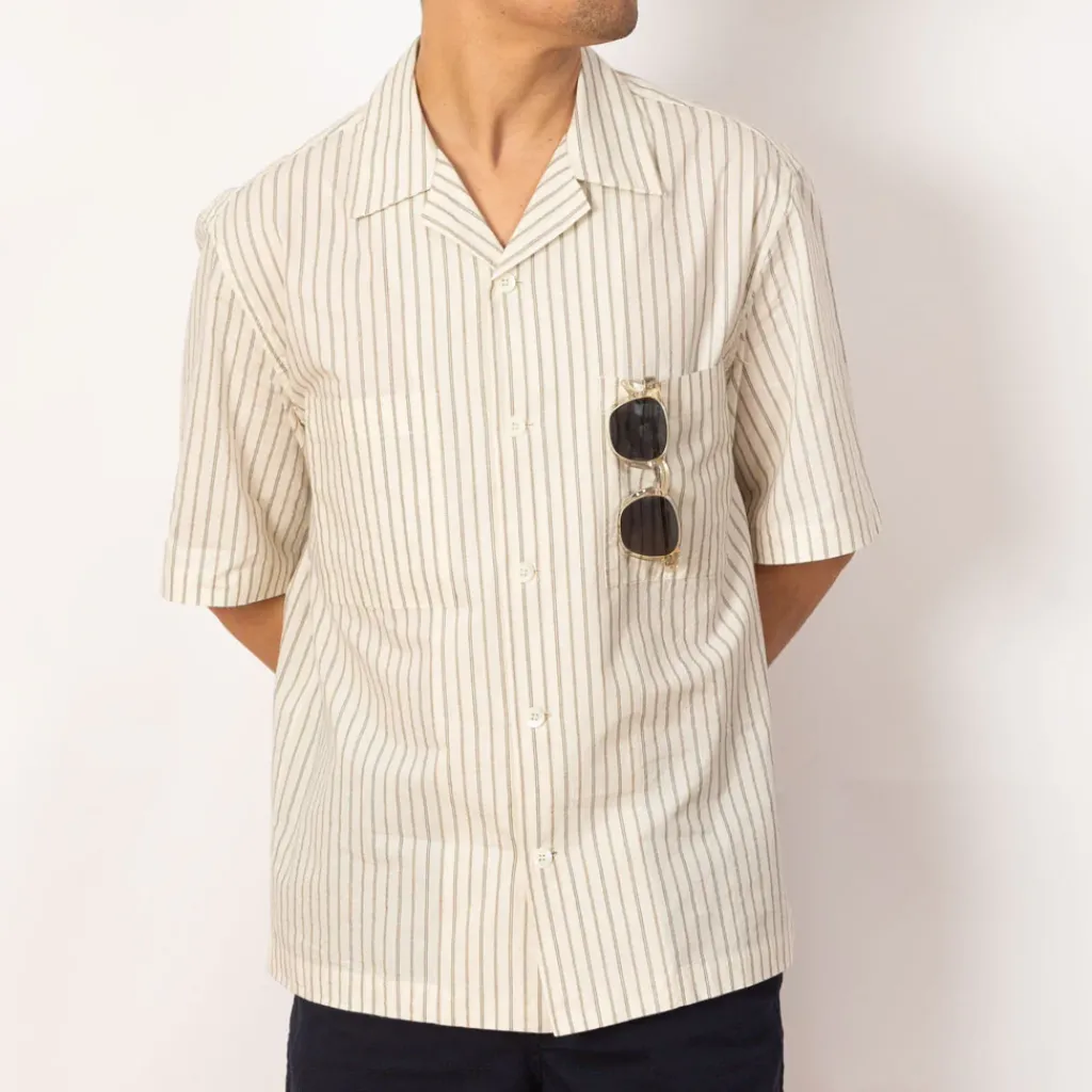 Shirts|Barena Solana Lenza Shirt - Avorio