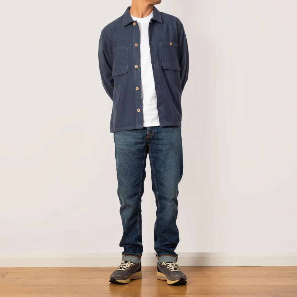 Jeans|Nudie Jeans Solid Ollie - Wild Blue