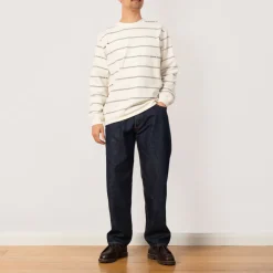 T-Shirts|Stone Island Marina Spell Out Sweatshirt - Ivory (V0093)