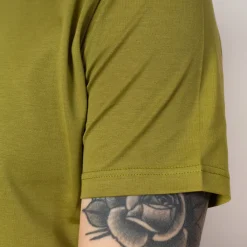 T-Shirts|Sunspel S/S Crew Neck T-Shirt - Matcha Green