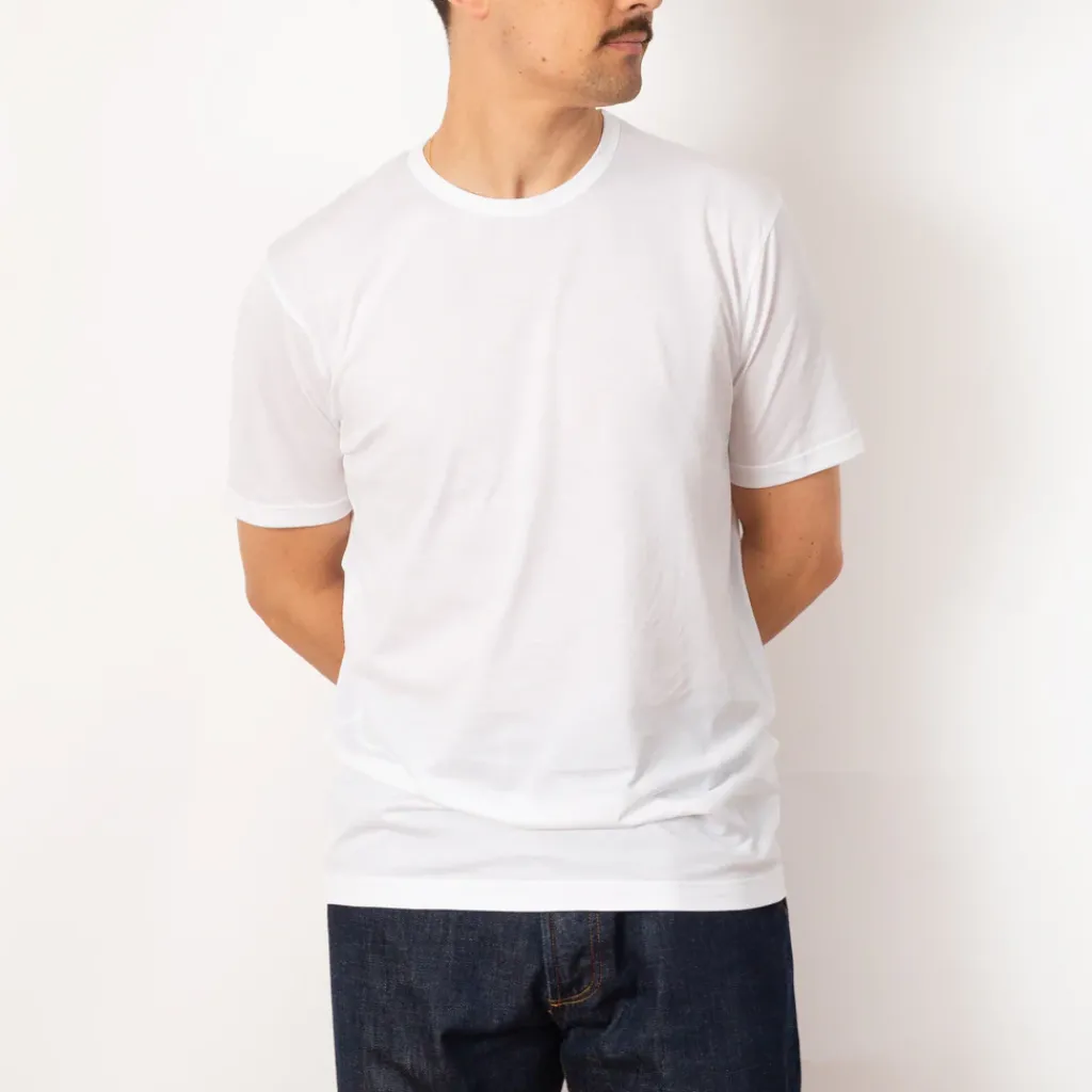 T-Shirts|Sunspel S/S Crew Neck T-Shirt - White