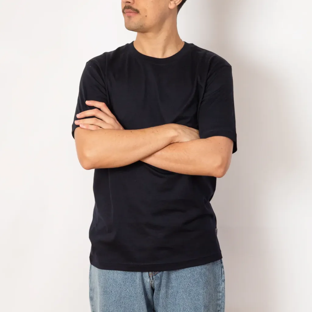T-Shirts|Norse Projects Standard T-Shirt - Dark Navy