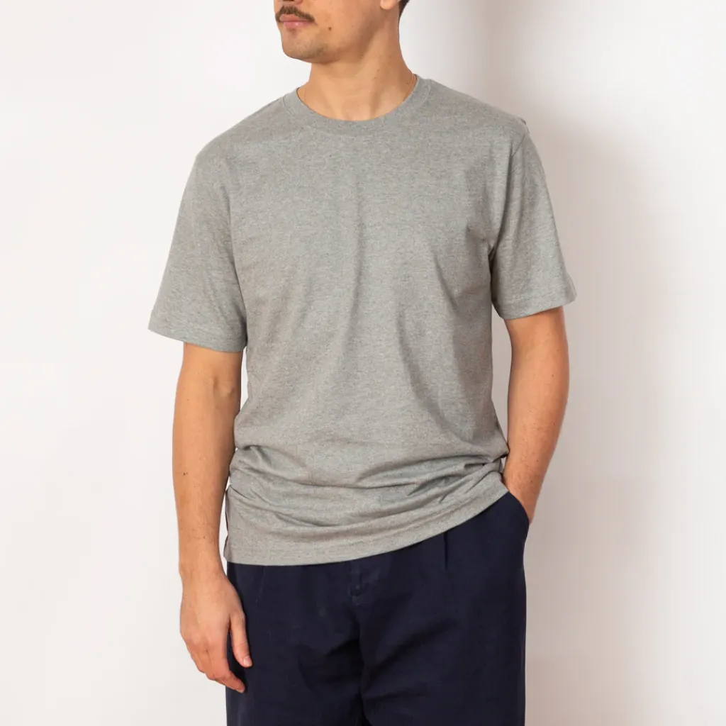 T-Shirts|Norse Projects Standard T-Shirt - Grey Melange