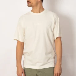 T-Shirts|Stone Island Stitch Logo T-Shirt - Ivory (V0093)