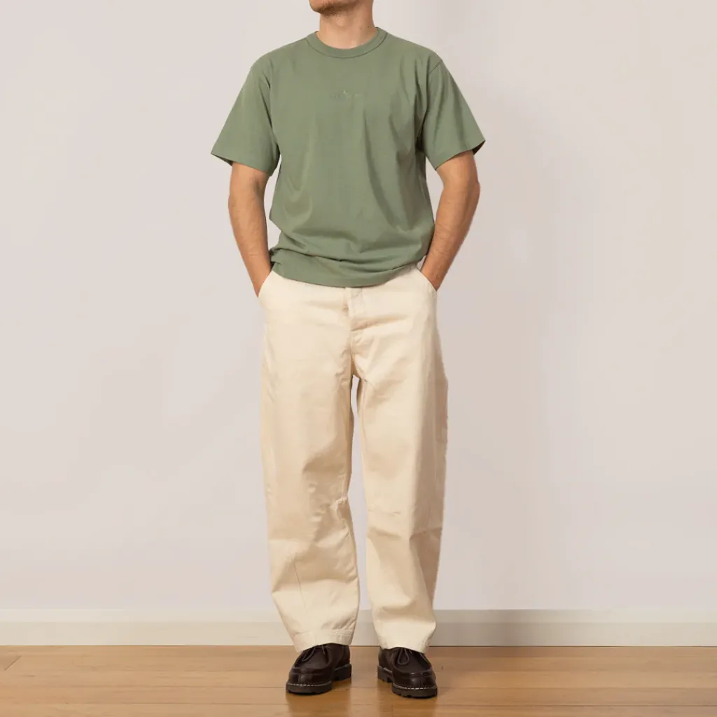 T-Shirts|Stone Island Stitch Logo T-Shirt - Sage (V0055)