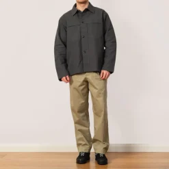 Shirts|MHL By Margaret Howell Storm Flap Shirt - Carbon
