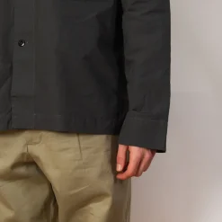 Shirts|MHL By Margaret Howell Storm Flap Shirt - Carbon