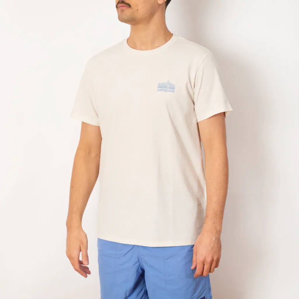 T-Shirts|Patagonia Strataspire Uprisal Tee - Birch White
