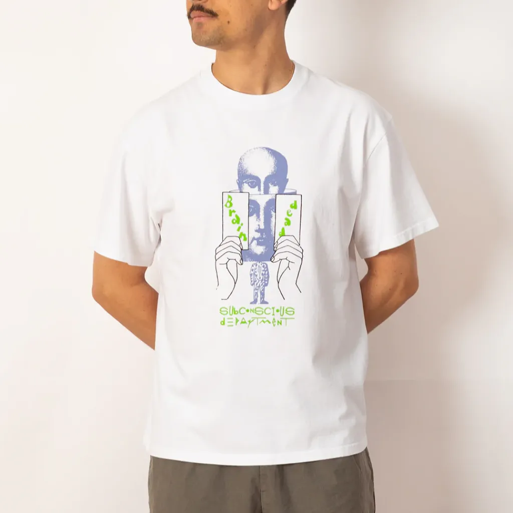 T-Shirts|Brain Dead Subconscious T-Shirt - White