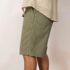 Trousers|OrSlow Summer Fatigue Short - Green