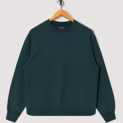 Sweatshirts|Beams Plus Sweat Crew - Dark Green
