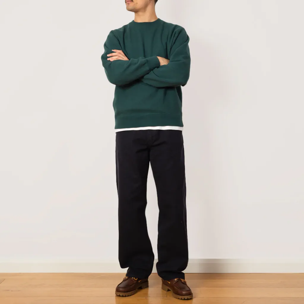 Sweatshirts|Beams Plus Sweat Crew - Dark Green