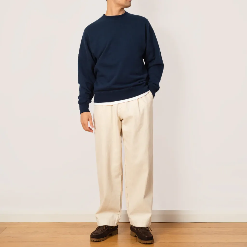 Sweatshirts|Beams Plus Sweat Crew - Navy
