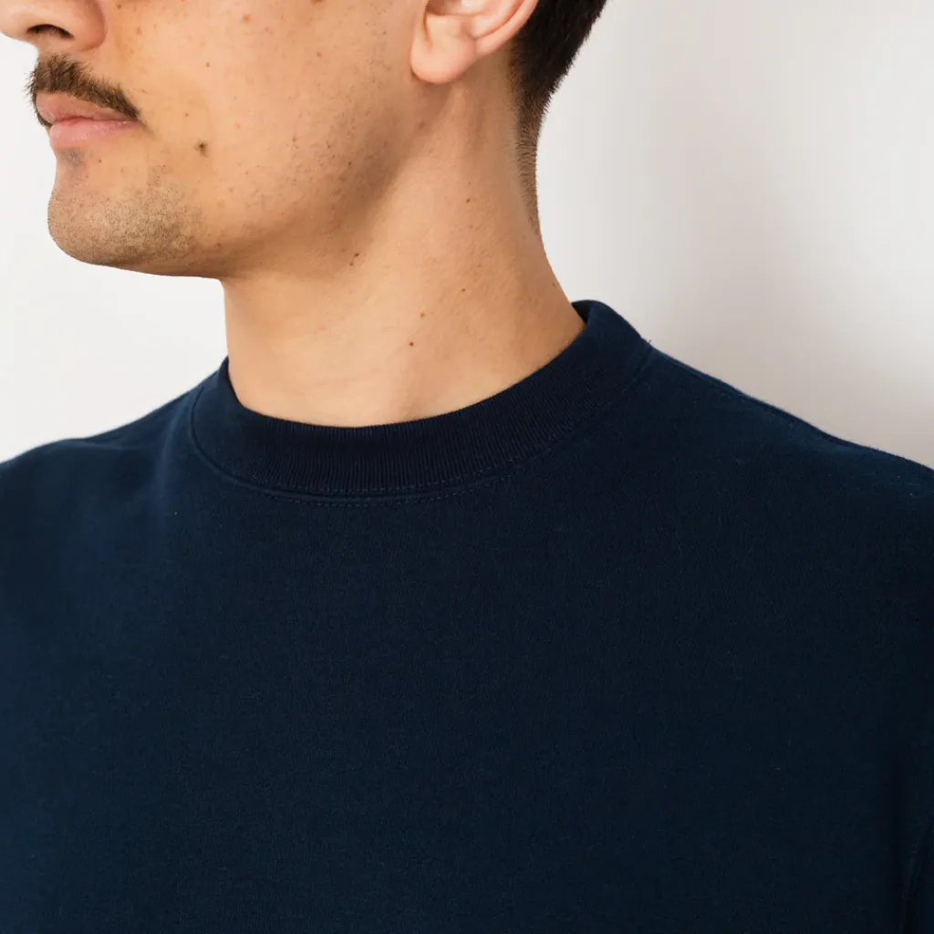 Sweatshirts|Beams Plus Sweat Crew - Navy