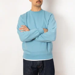 Sweatshirts|Beams Plus Sweat Crew - Sax