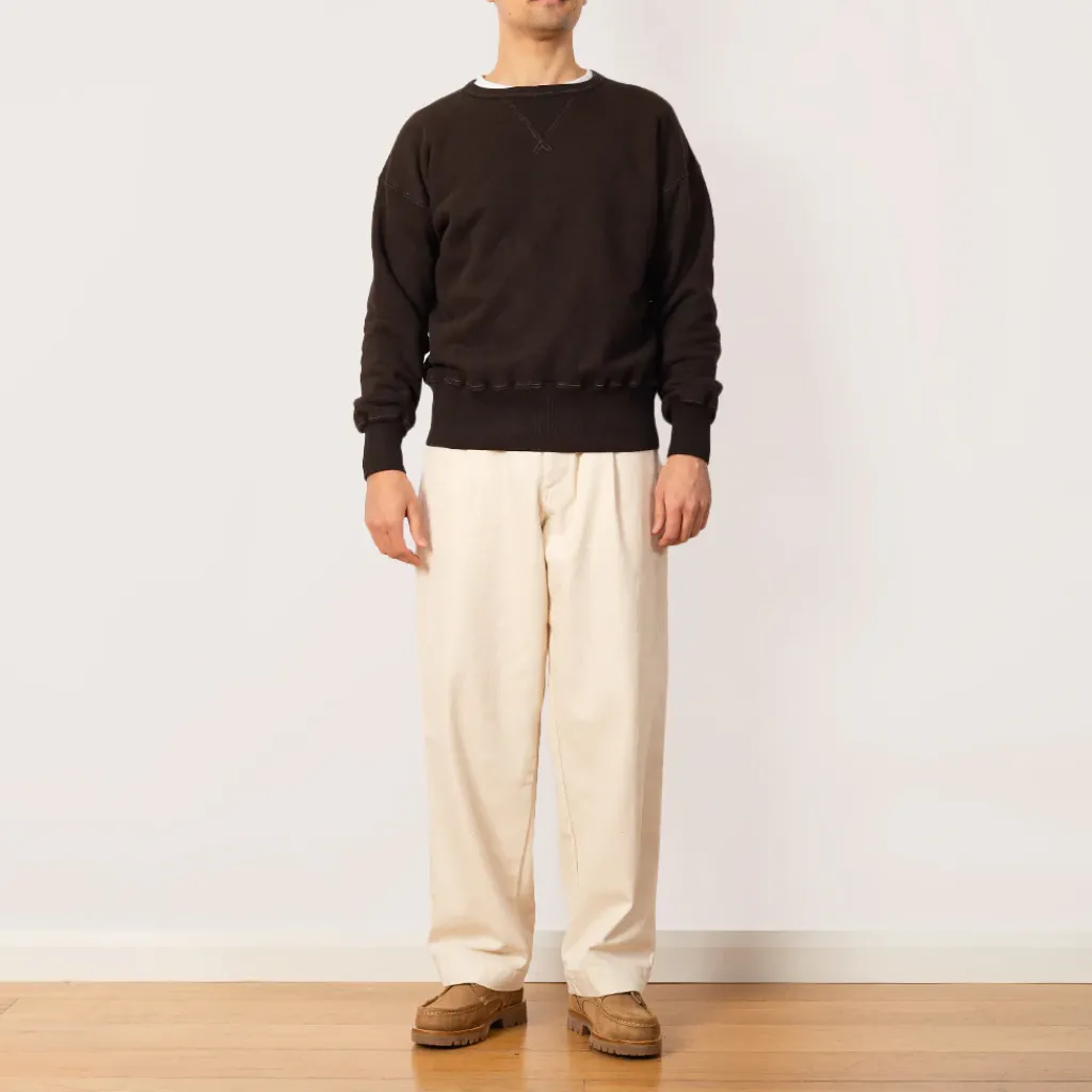 Sweatshirts|Taiga Takahashi Sweatshirt - Mud Dyed Brown