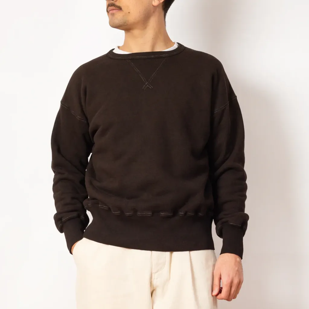 Sweatshirts|Taiga Takahashi Sweatshirt - Mud Dyed Brown
