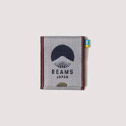 Wallets|Beams Japan Takata Card Case - White/Navy