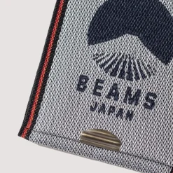 Wallets|Beams Japan Takata Card Case - White/Navy