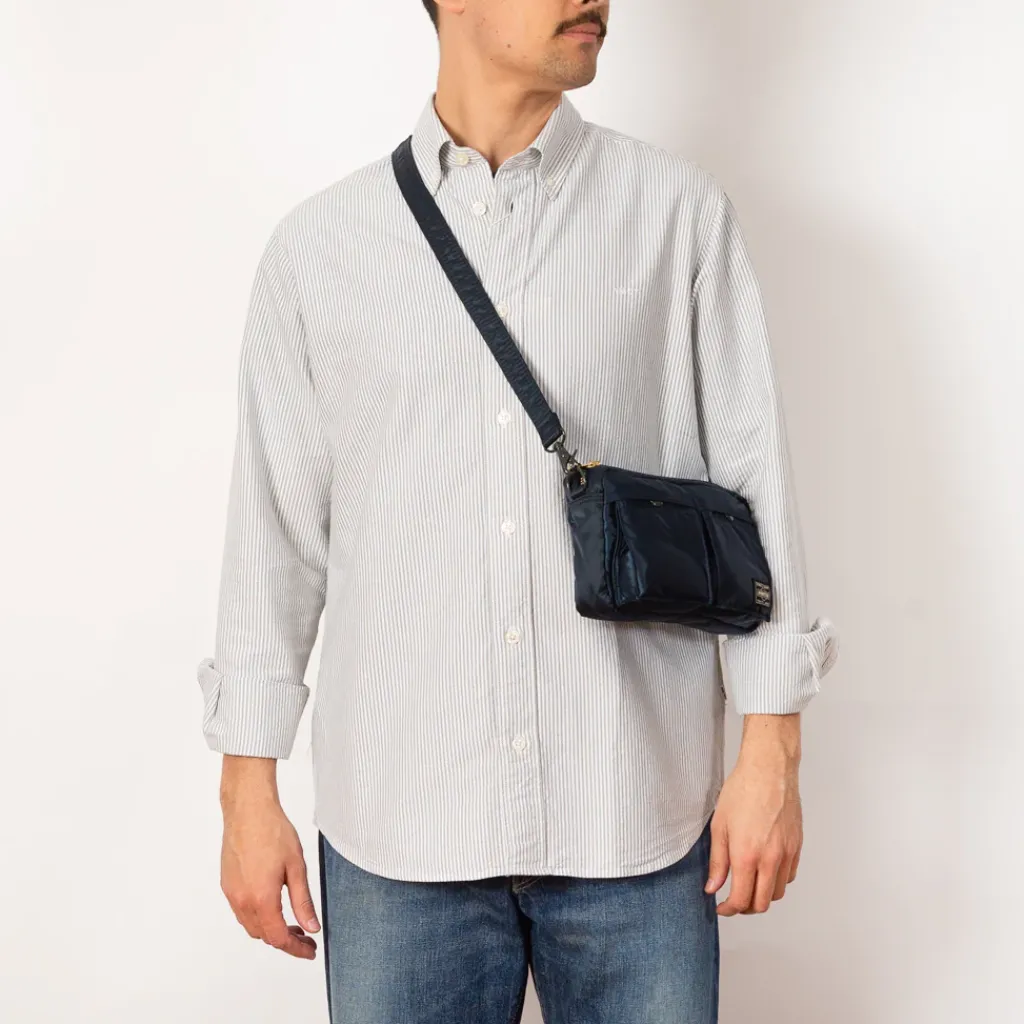 Bags|Porter - Yoshida u0026 Co. Tanker Shoulder Bag - Iron Blue