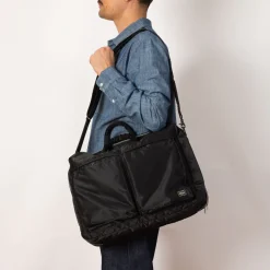 Bags|Porter - Yoshida u0026 Co. Tanker 2-Way Overnight Briefcase - Black