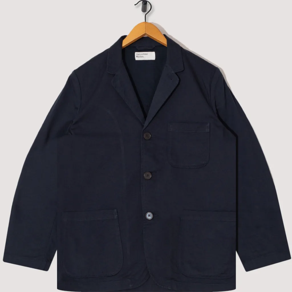 Jackets|Universal Works Three Button Jacket - Navy