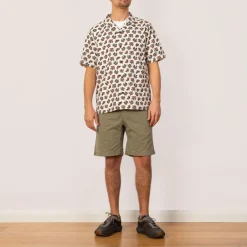 Shirts|Patagonia Tidal Threads Camp Shirt - Coral Wool White