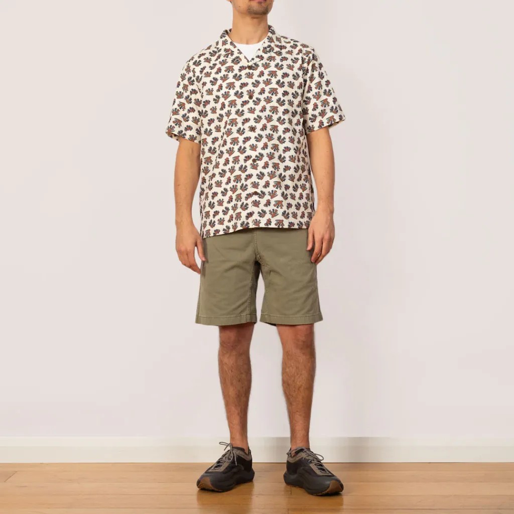Shirts|Patagonia Tidal Threads Camp Shirt - Coral Wool White
