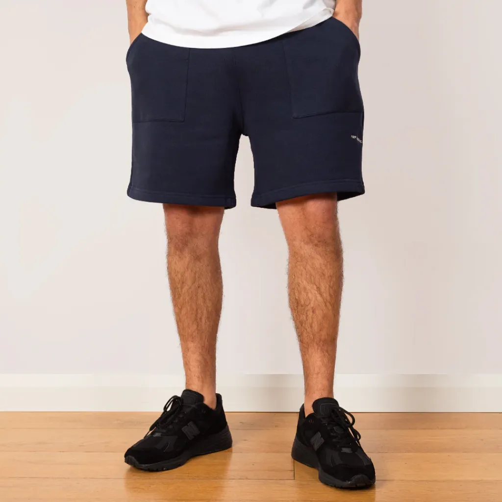 Shorts|Pop Trading Company Training Jogger Short - Navy
