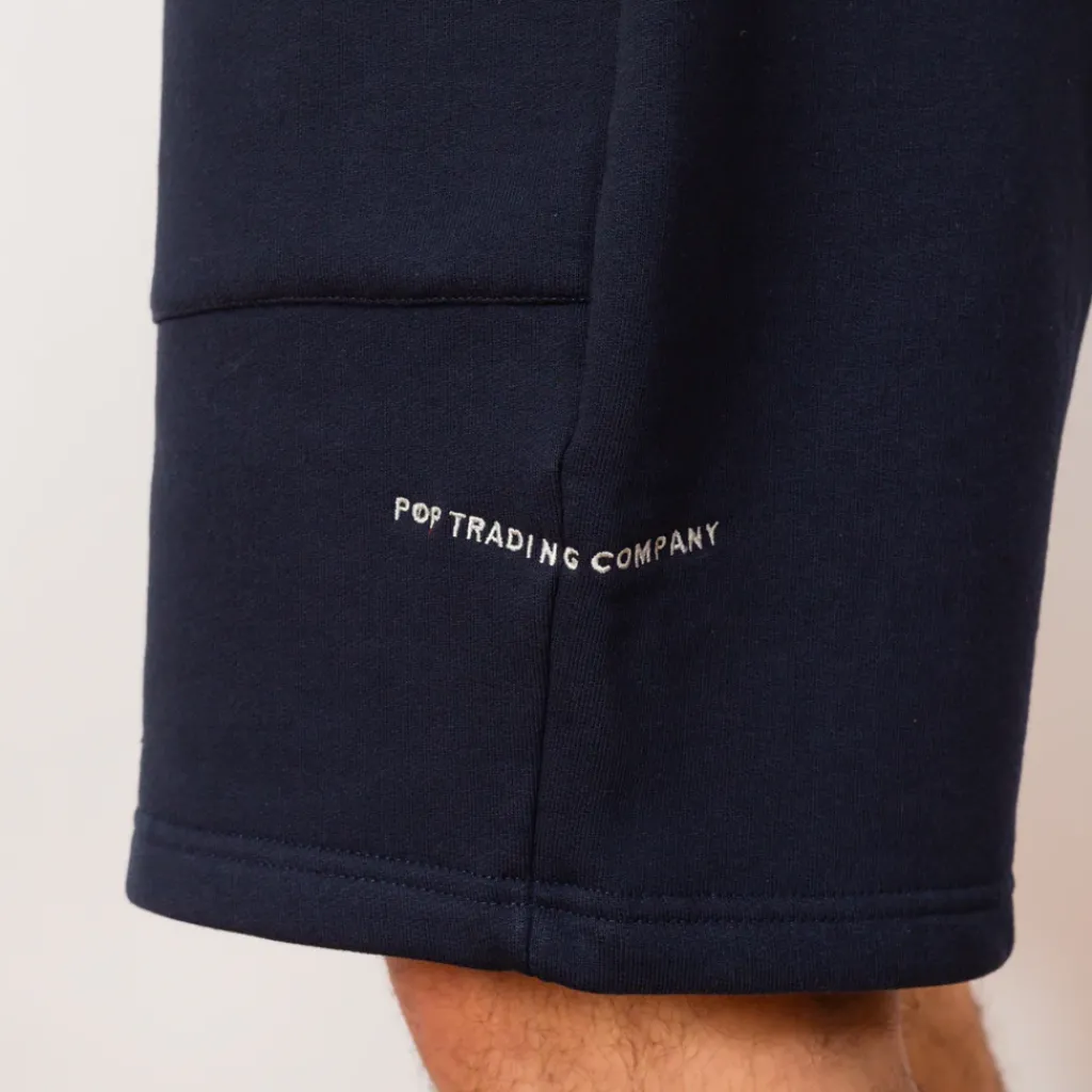 Shorts|Pop Trading Company Training Jogger Short - Navy