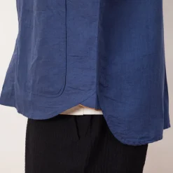 Shirts|Universal Works Travail Shirt - Blue