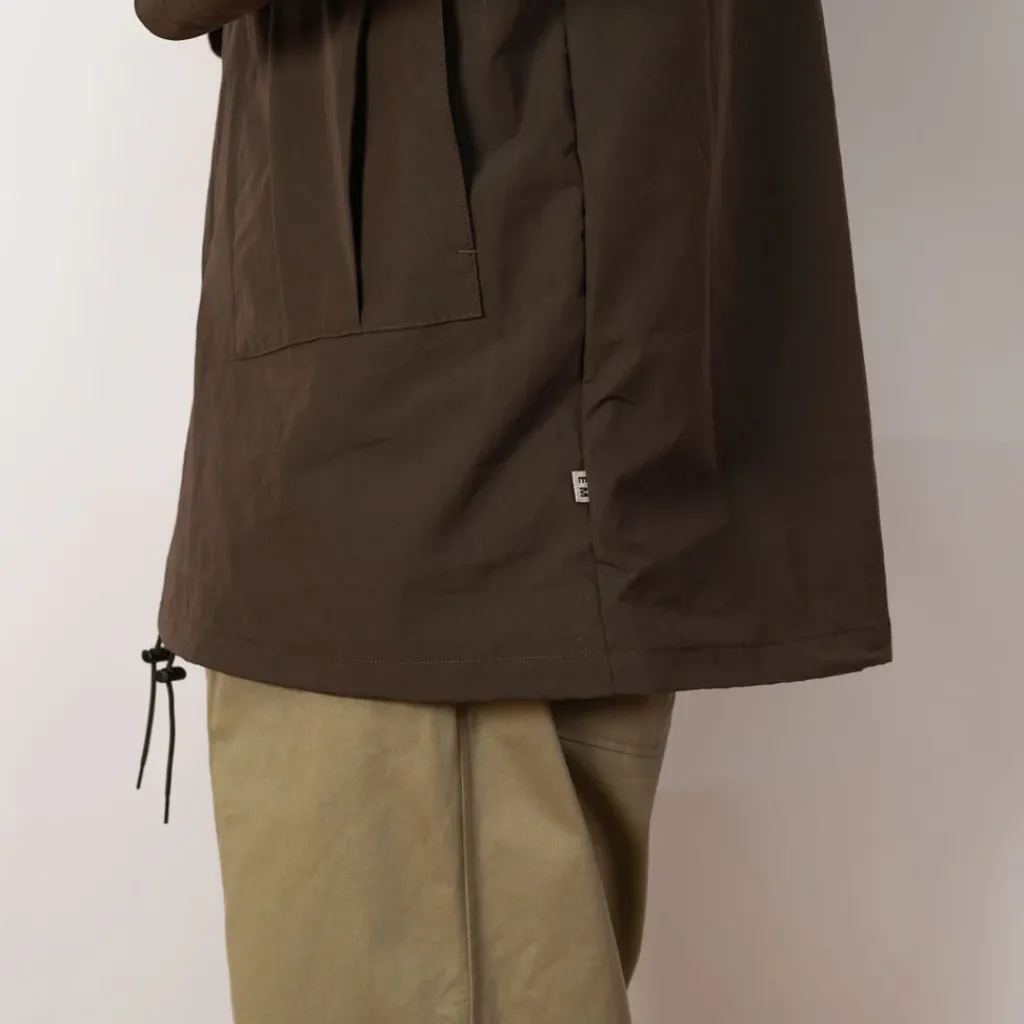 Jackets|Ends and Means Travel Half Parka - African Black