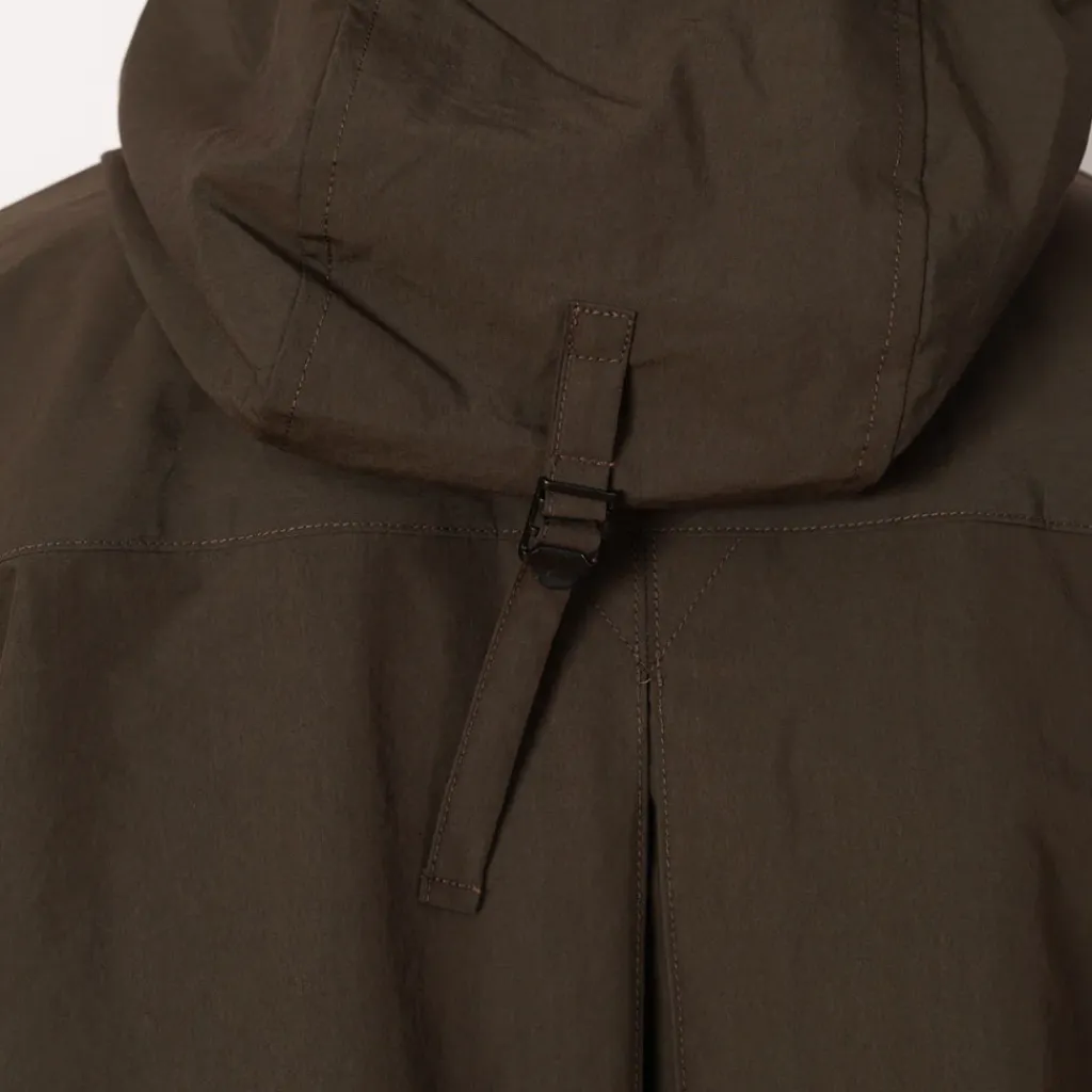 Jackets|Ends and Means Travel Half Parka - African Black